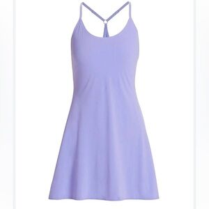 Outdoor Voices Lilac Strappy Mini Dress